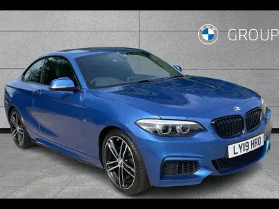 Used BMW 218 M Sport 136 HP (100 kW) 2019 Blue Coupe