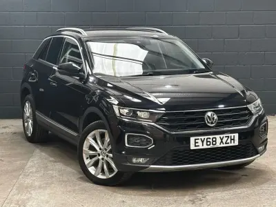 Used VW T-Roc SEL 115 HP (84 kW) 2018 Black SUV
