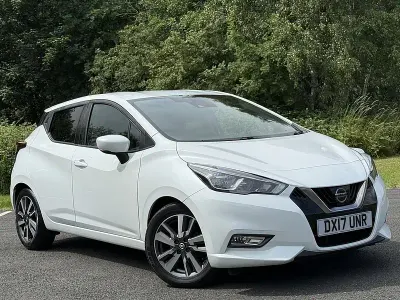 Used Nissan Micra N-Connecta 90 HP (66 kW) 2017 White Hatchback