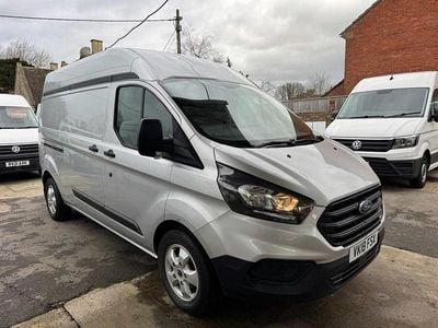 Silver Used 2018 Ford Transit Custom Van | £7,995 (Good price)