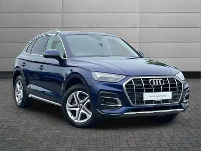 Used Audi Q5 Sport 200 HP (147 kW) 2021 Blue SUV