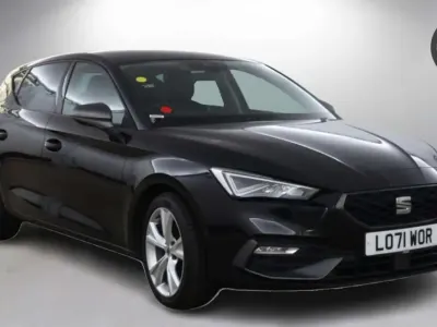 Used Seat Leon FR 130 HP (95 kW) 2022 Black Hatchback