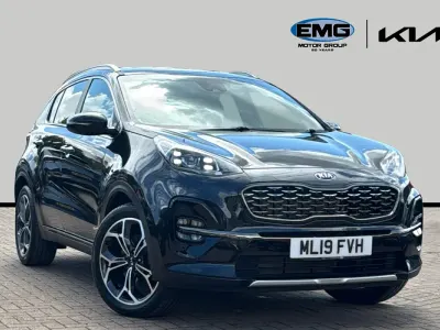 Used Kia Sportage GT-Line 174 HP (127 kW) 2019 Black SUV