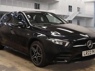 Used Mercedes A250 AMG line 218 HP (160 kW) 2022 Black Hatchback