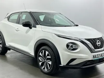 Used Nissan Juke Acenta 114 HP (83 kW) 2022 White SUV