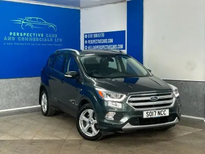 Used Ford Kuga Titanium 180 HP (132 kW) 2017 Green SUV