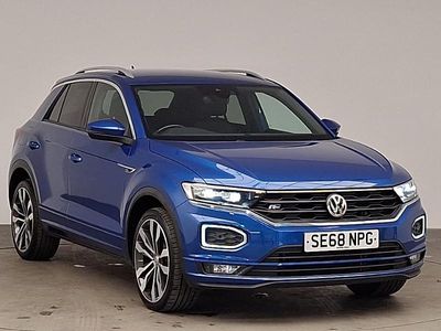 Blue Used 2019 VW T-Roc R-line SUV | £18,998 (Fair price)
