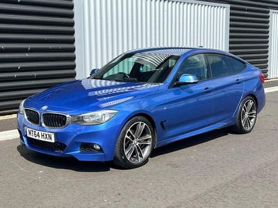 Begagnad BMW 318 M Sport 2014 Blå Halvkombi