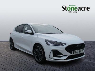 White Used 2023 Ford Focus ST-Line X Hatchback | £15,162 (Fair price)