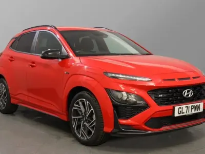 Used Hyundai Kona N Line 120 HP (88 kW) 2022 Red SUV