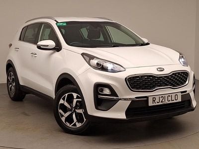 Begagnad Kia Sportage 116 HK (85 kW) 2021 Vit SUV