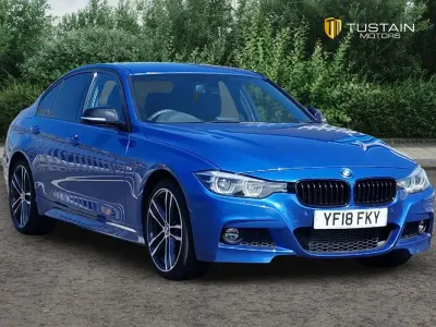 Used BMW 320 M Sport 190 HP (139 kW) 2018 Blue Sedan