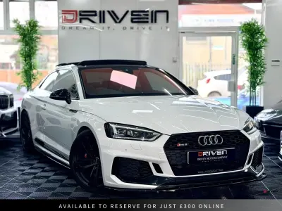 Begagnad Audi RS5 Advanced 450 HK (330 kW) 2018 Vit Sportkupé