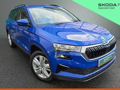 Energy blue Used 2025 Skoda Karoq SE Drive SUV | £23,150 (Good price)