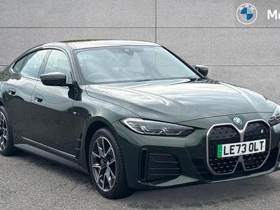 Sanremo green metallic Used 2023 BMW i4 M Sport Sedan | £28,227 (Fair price)