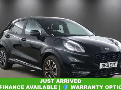 Used Ford Puma ST-Line 125 HP (91 kW) 2021 Black SUV