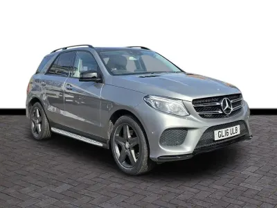Used Mercedes GLE250 AMG line 201 HP (147 kW) 2016 Silver SUV