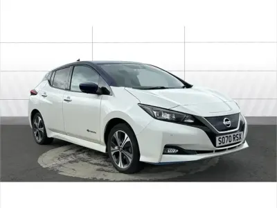 Used Nissan Leaf 160 kW (218 HP) 2020 White Hatchback