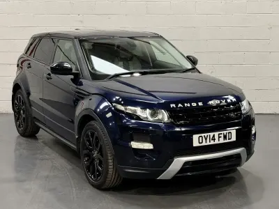 Used Land Rover Range Rover evoque Dynamic 190 HP (139 kW) 2014 Blue SUV