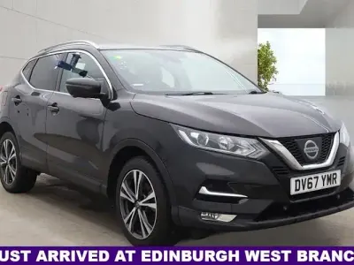 Used Nissan Qashqai N-Connecta 110 HP (80 kW) 2017 Black SUV