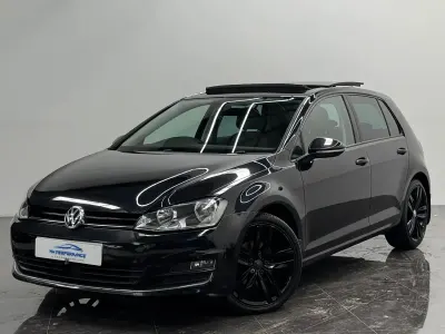 Begagnad VW Golf VII GT 110 HK (80 kW) 2016 Svart Halvkombi