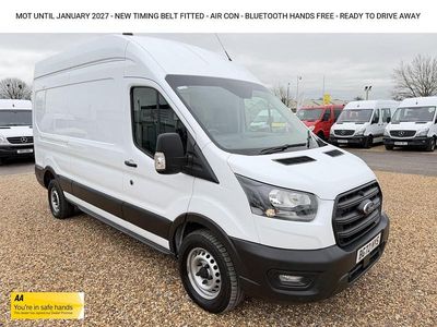 Used Ford Transit 130 HP (95 kW) 2022 White Van