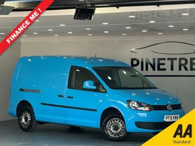 Used VW Caddy Startline 102 HP (75 kW) 2015 Blue MPV