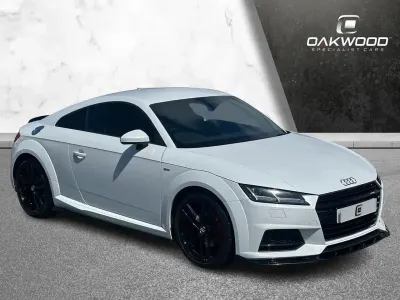 Used Audi TT S-Line 184 HP (135 kW) 2018 White Coupe