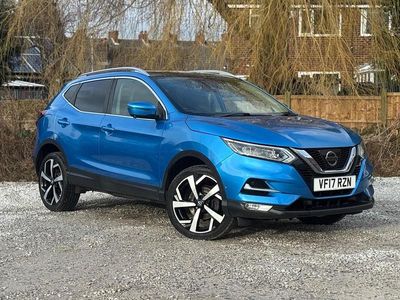 Used Nissan Qashqai Tekna 110 HP (80 kW) 2017 Blue SUV