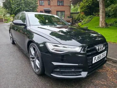 Used Audi A6 Black Edition 190 HP (139 kW) 2016 Black Estate