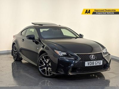 used Lexus RC300h 2.5 F-Sport Black Edition 2dr CVT