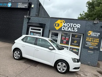 Used Skoda Fabia SE 110 HP (80 kW) 2018 White Hatchback