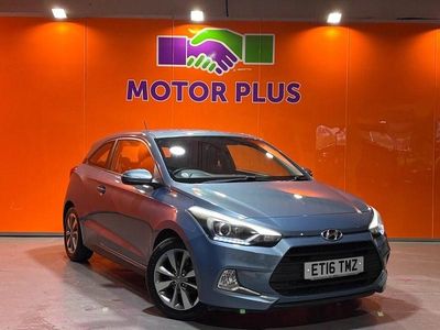 Blue Used 2016 Hyundai i20 SE Coupe | £7,999 (Expensive)