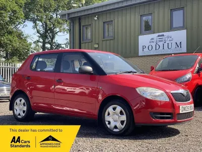 Used Skoda Fabia 2009 Red Hatchback