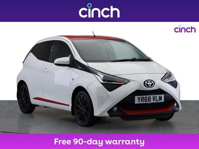 White Used 2018 Toyota Aygo x-press Hatchback | £7,299 (Fair price)