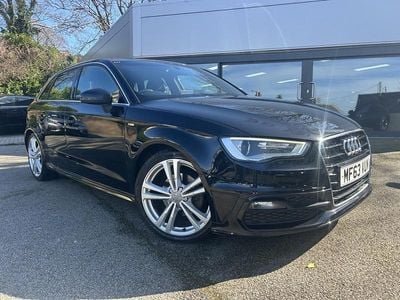 Used Audi A3 S-Line 2013 Black Hatchback