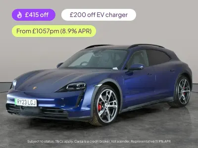 Used Porsche Taycan Cross Turismo 419 kW (571 HP) 2023 Blue Estate