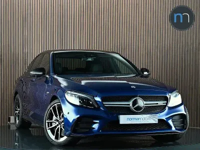 Used Mercedes C43 AMG Premium Plus 2021 Blue Sedan