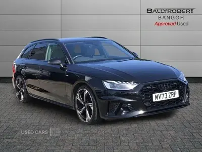 Used Audi A4 Black Edition 150 HP (110 kW) 2023 Black Estate