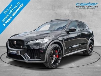 used Jaguar F-Pace 5.0 SVR AWD 5d 543 BHP ONE OWNER+FSH+PAN ROOF+22"ALLOYS