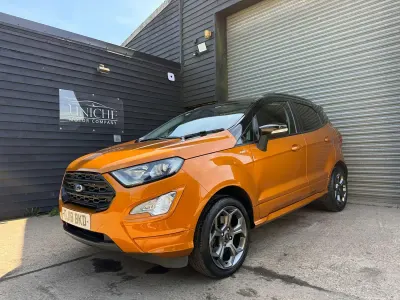 Used Ford Ecosport ST-Line 125 HP (91 kW) 2018 Orange SUV