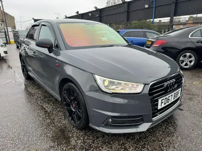 Usado Audi A1 Sportback S-Line 2017 Gris Utilitario