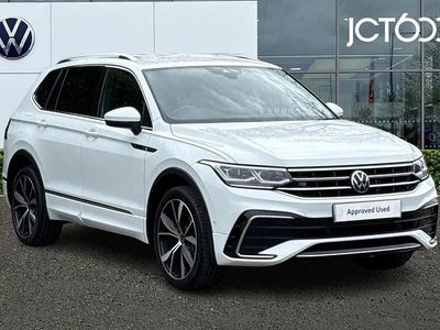 Used VW Tiguan Allspace R-line 150 HP (110 kW) 2022 White SUV
