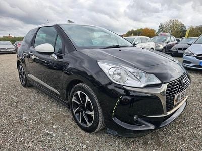 Black Used 2016 DS Automobiles DS3 Elegance Hatchback | £3,885 (Fair price)