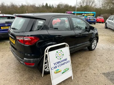Used Ford Ecosport Zetec 95 HP (69 kW) 2015 Black SUV