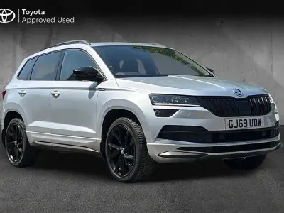 Begagnad Skoda Karoq SportLine 150 HK (110 kW) 2019 Silver SUV