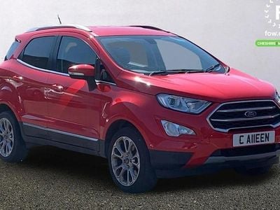 Usado Ford Ecosport Titanium 101 HP (74 kW) 2018 Vermelho SUV