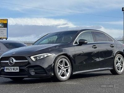Used Mercedes A180 AMG line 2019 Black Sedan