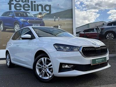 Used Skoda Fabia Colour Edition 114 HP (83 kW) 2024 Moon white metallic Hatchback