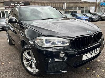 Black Used 2015 BMW X5 M Sport SUV | £16,495 (Fair price)